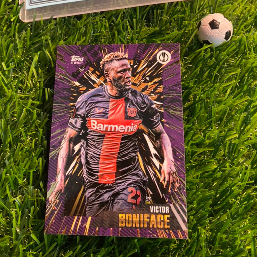 [ ของแท้ ] - TOPPS GOLD 2023 - VICTOR BONIFACE (BAYER LEVERKUSEN)
