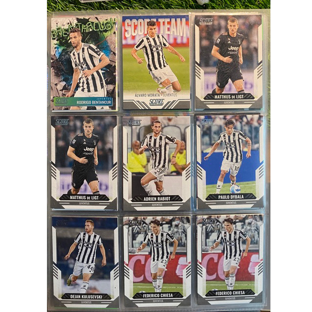 [ ของแท้ ] - PANINI SCORE 2022 - JUVENTUS