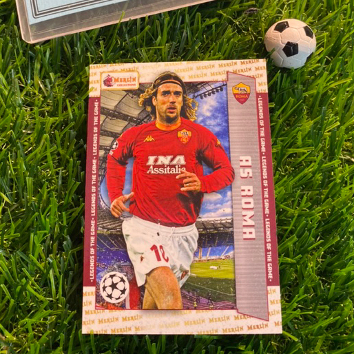 [ ของแท้ ] - LEGEND - TOPPS HERITAGE 2024 - GABRIELLE BATISTUTA (AS ROMA)