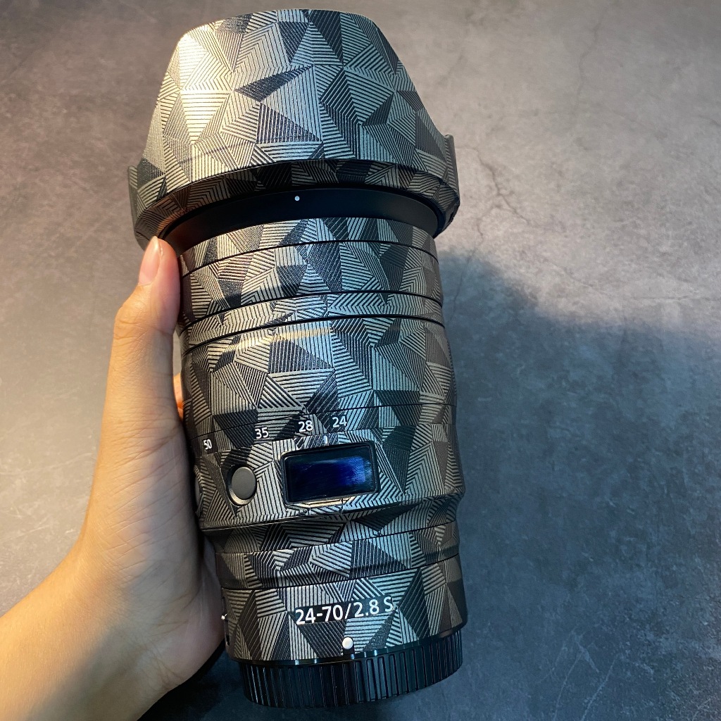 สติ๊กเกอร์ผิว 3M สําหรับ Nikon 70 - 180 F2.8 S, 85 F1.8 G, 85 F1.8 S, Z 28 -75 F2.8S,58 F1.4 G,Z MC 