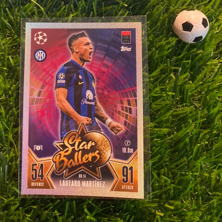 [ ของแท้ ] - STAR BALLERS - TOPPS MATCH ATTAX 2024 UPDATE - LAUTARO MARTINEZ (INTER MILAN)