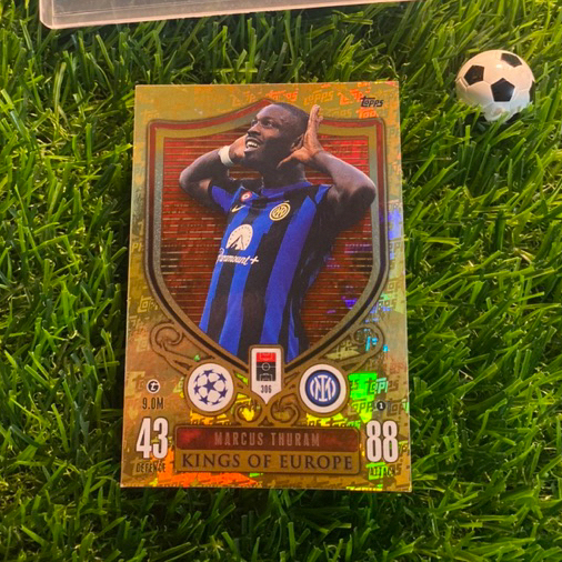 [ ของแท้ ] - KINGS OF EUROPE - TOPPS MA EXTRA 2024 - MARCUS THURAM (INTER MILAN)