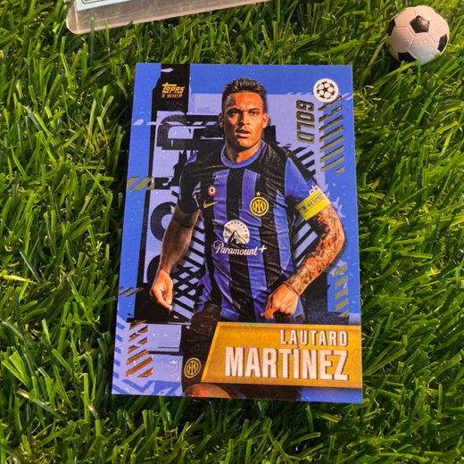 [ ของแท้ ] - GOLD - TOPPS GOLD 2024 - LAUTARO MARTINEZ (INTER MILAN)