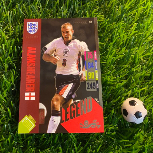 [ ของแท้ ] - LEGEND - PANINI ENGLAND TOURNAMENT EDITION 2024 - ALAN SEARER (ENGLAND)