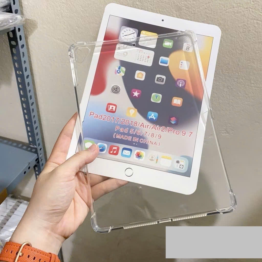 เคสยืดหยุ่นใสกันกระแทกสําหรับ iPad 11 "Air6 M3 Gen10 Mini 1,2,3,4,5,Air 2, Gen5, Gen6, 9.7,Gen 7, Ge