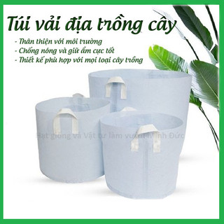 Lẻ 1 cái Túi vải trồng cây, bầu vải trồng cây nhiều kích cỡ (Mua nhiều vui lòng nhắn shop)
