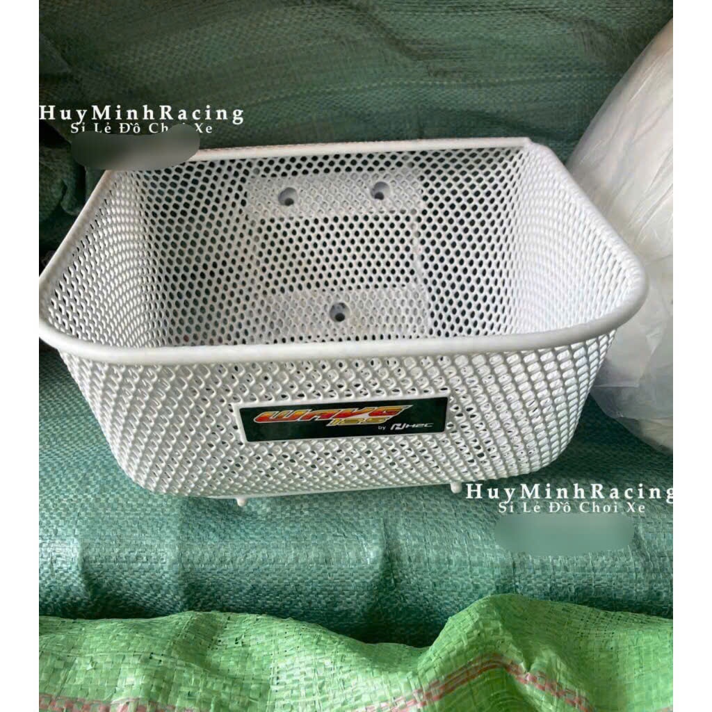 ตะกร้า125ฉัน อนาคตสีขาว พร้อมฟิวเจอร์นีโอ/ฟิวเจอร์ X/คลื่นใหญ่ (แถมฟรี สกรูยึดตะกร้า 3 ตัว) (2)