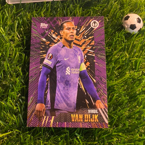 [ ของแท้ ] - TOPPS GOLD 2024 - VIRGIL VAN DIJK (LIVERPOOL)