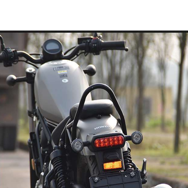 แฮนด์ Honda Rebel 300-500 Thailand สีดําเงา