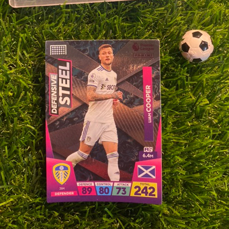 [ ของแท้ ] - DEFENSENIVE STEEL - PANINI AXL EPL 2023 - LIM COOPER (LEEDS UNITED)