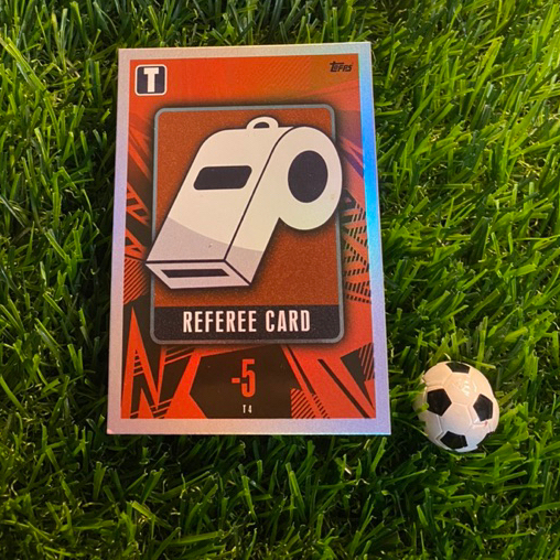 [ ของแท้ ] - TACTIC CARD - TOPPS MATCH ATTAX 2024 - REFEREE CARD