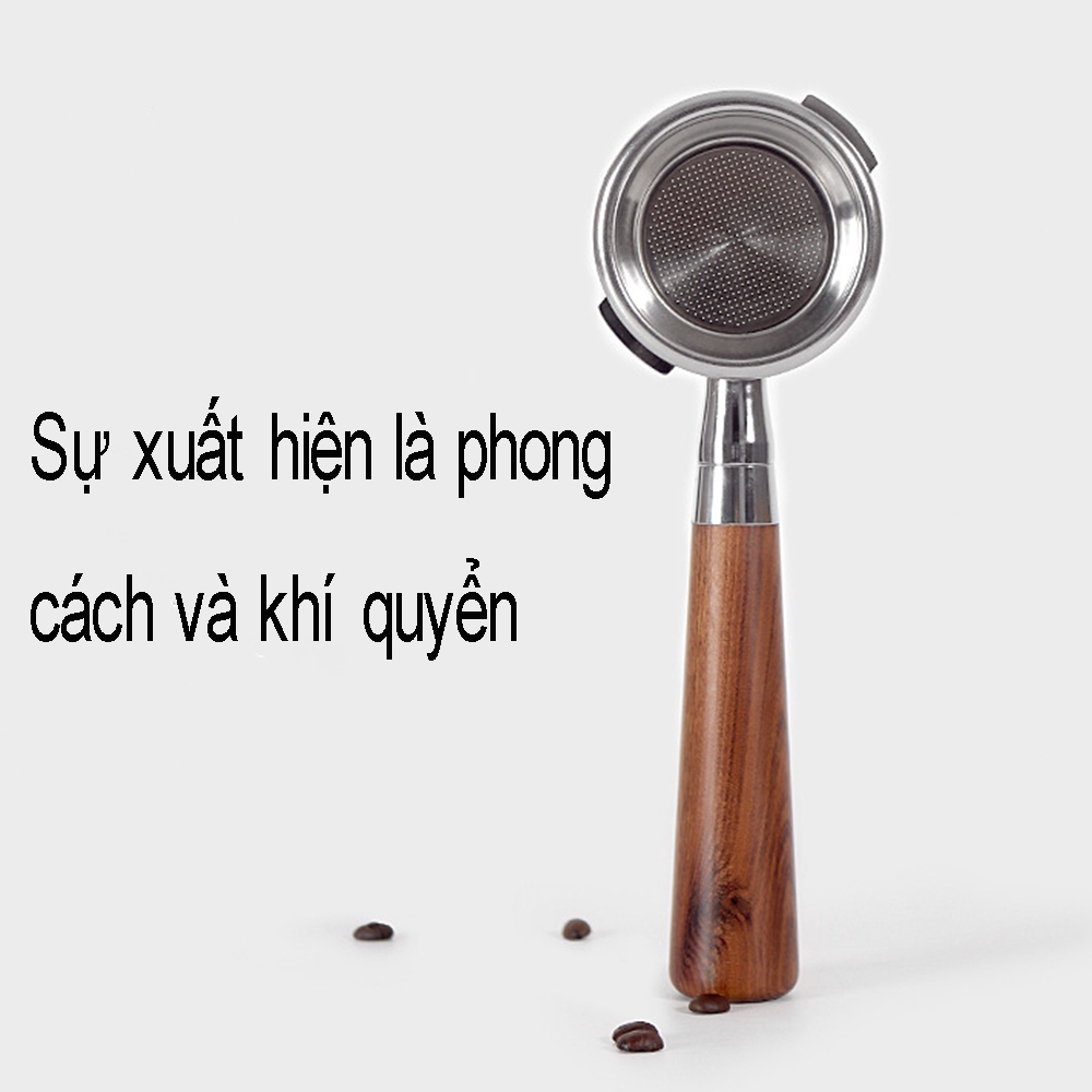 พร้อมส่ง / Bottomless 58mm Handle สําหรับ Gaggia Nuova WPM Barsetto 58mm portafilter เครื่องชงกาแฟ