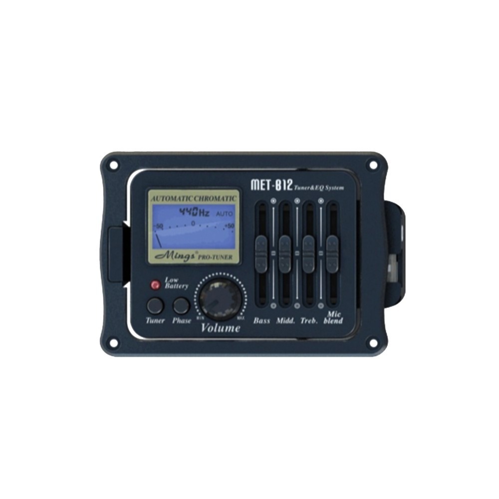EQ Guitar Mings MET B12 Tuner EQ System