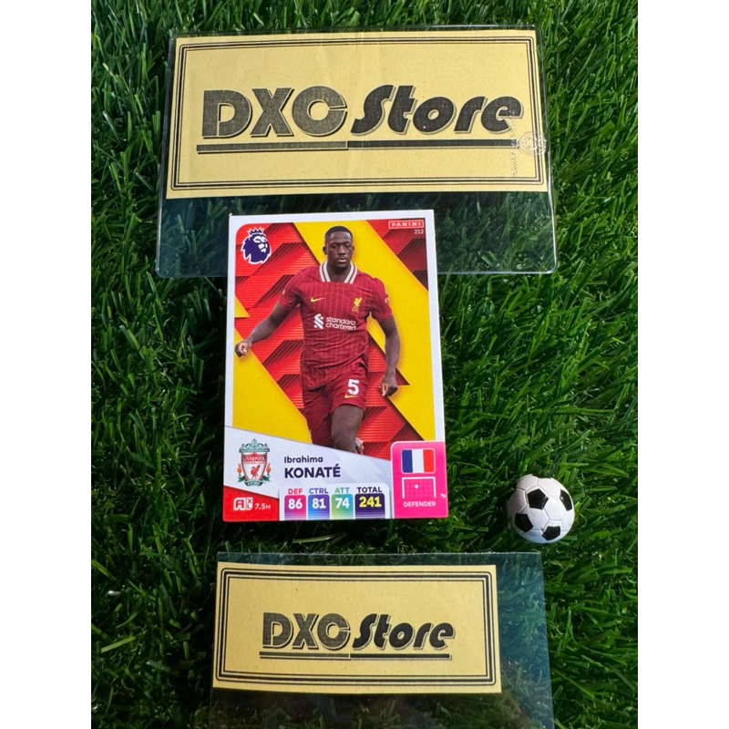 [ ของแท้ ] - PANINI ADRENALYN XL PREMIER LEAGUE 2025 - IBRAHIMA KONATE (LIVERROL)