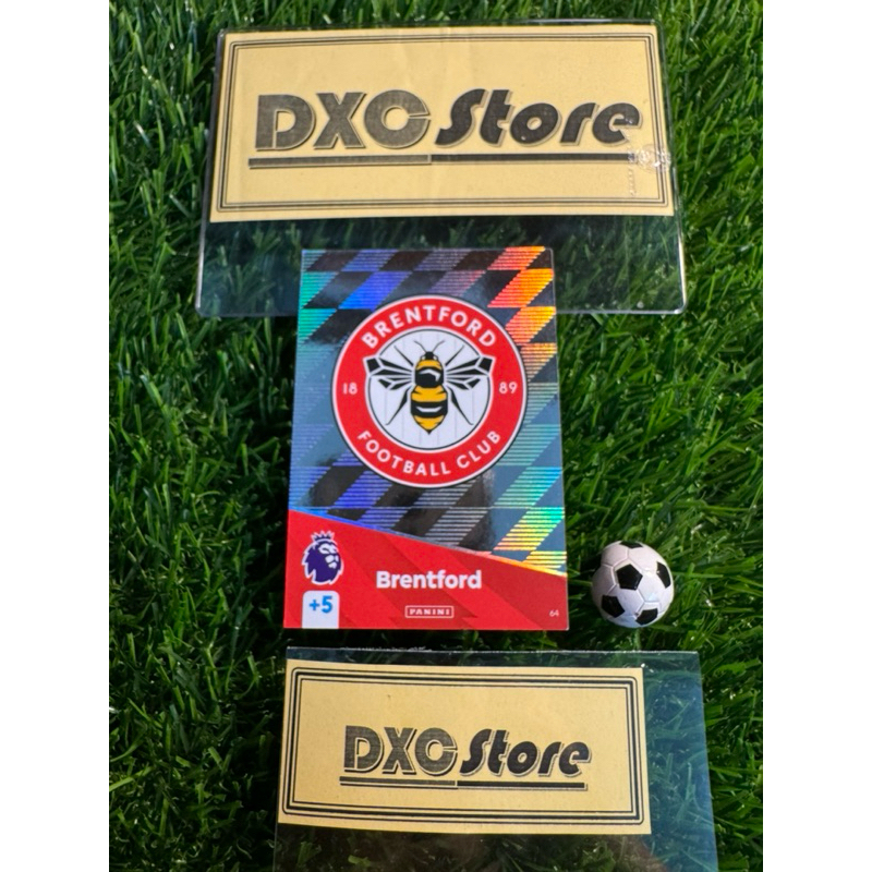 [ ของแท้ ] - โลโก้ - PANINI ADRENALYN XL PREMIER LEAGUE 2025 - BRENTFORD