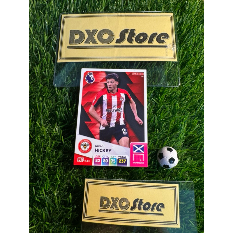 [ ของแท้ ] - PANINI ADRENALYN XL PREMIER LEAGUE 2025 - AARON HICKEY (BRRENTFORD)