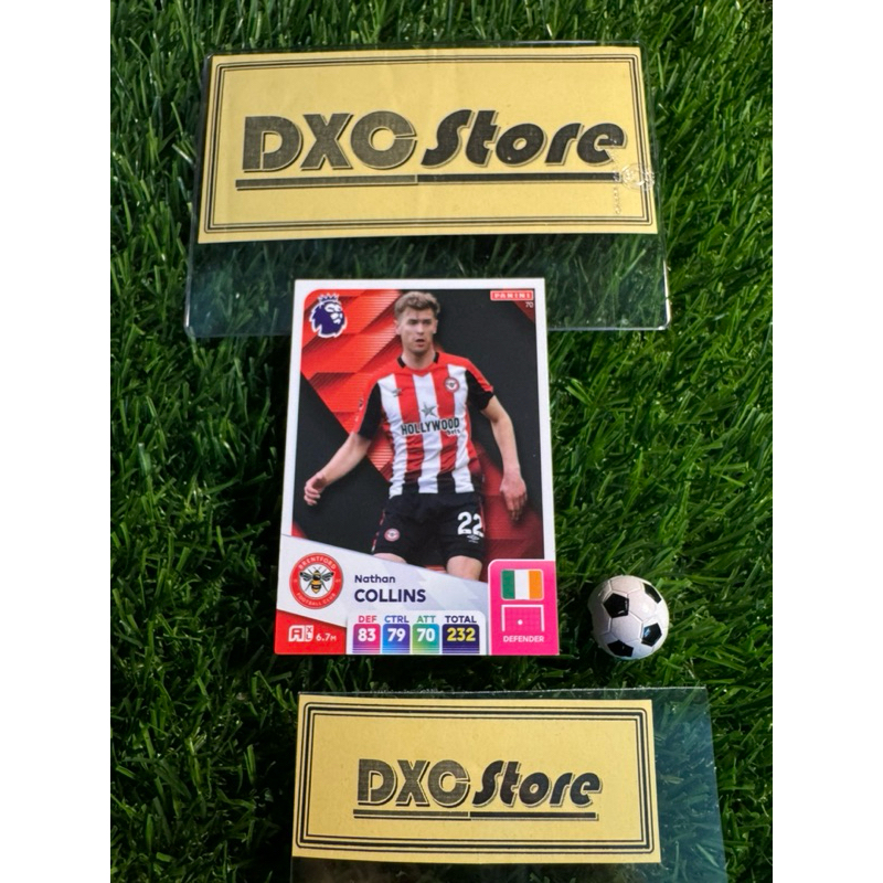 [ ของแท้ ] - PANINI ADRENALYN XL PREMIER LEAGUE 2025 - NATHAN COLLINS (BRENTFORD)