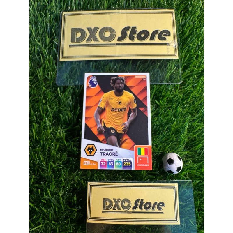 [ ของแท้ ] - PANINI ADRENALYN XL PREMIER LEAGUE 2025 - BOUBACAR TRAORE (WOLVERHAMPTON)