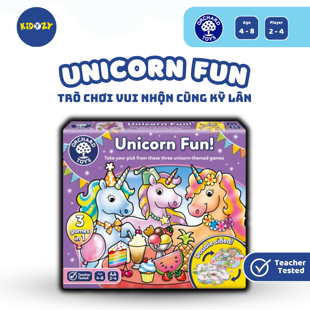 เกมทางปัญญา Unicorn Fun - Orchard Toys ส่งเสริมให้เด็กๆให้กลายเป็นคณิตศาสตร์
