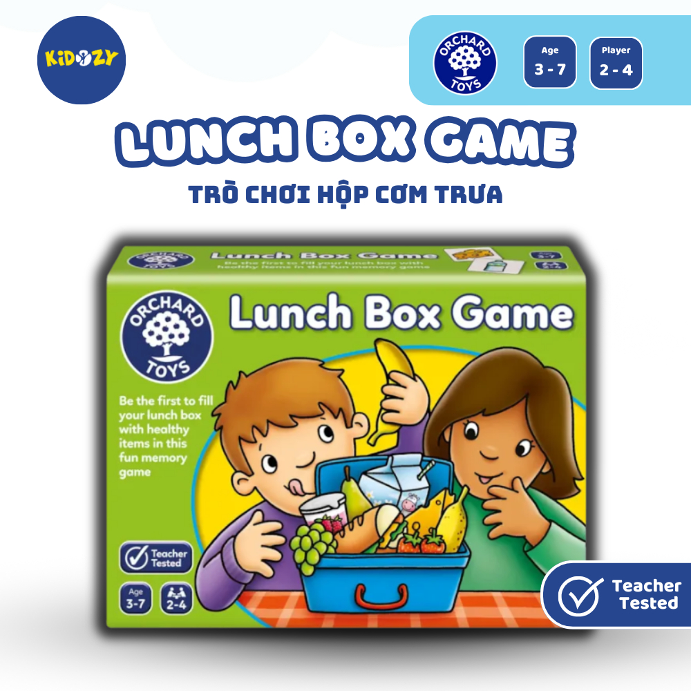 Lunch Box Game - Orchard Toys ช่วยให้เด็กพัฒนาประสานมือและความจํา