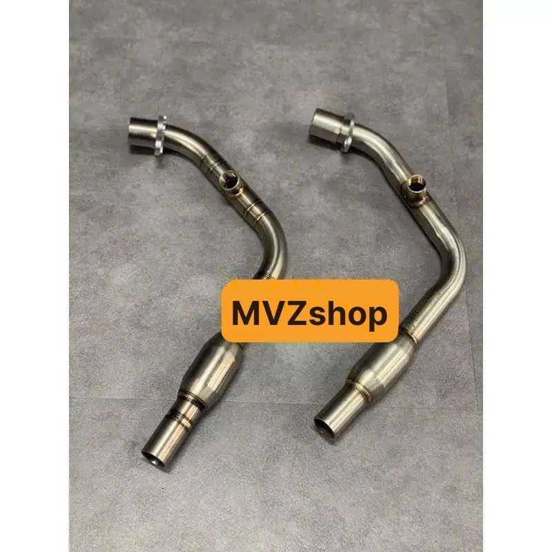 VESPA SPRINT PRIMAVERA LX LXV S สแตนเลสและ TITAN EXHAUST PIPE MOUNTING 4road สามารถ
