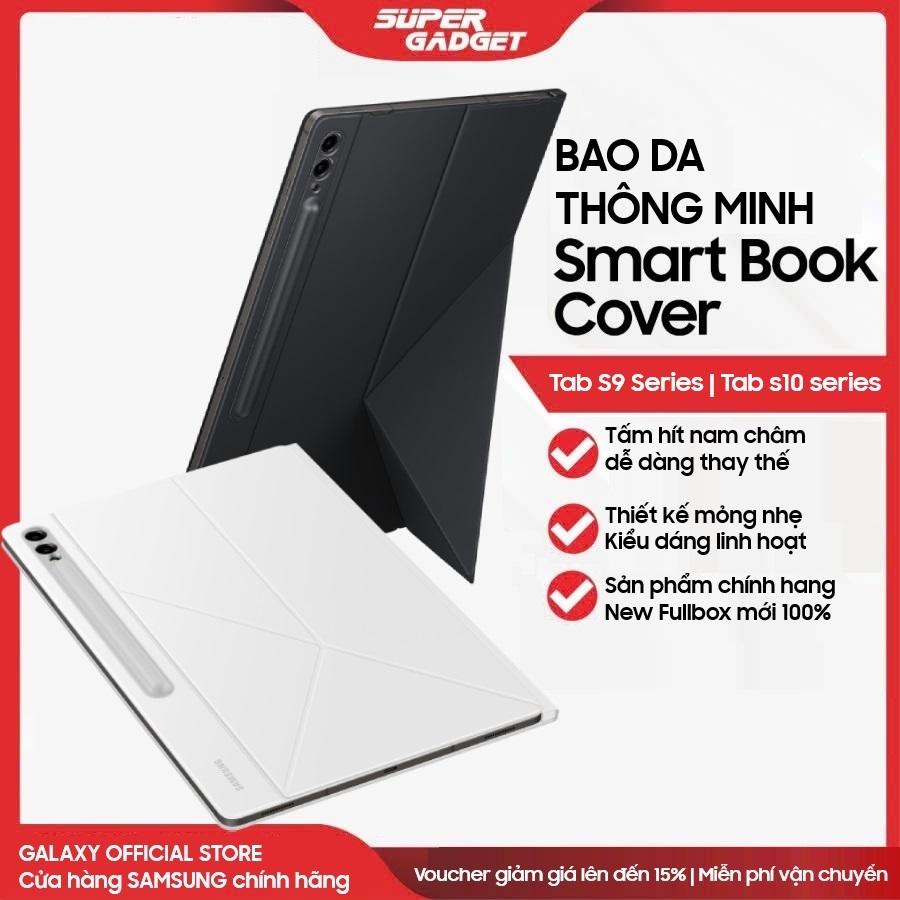 Smartbook - Tab S9 Plus, S10 Plus, S9 Ultra, S10 Ultra Smart Book Cover - New Fullbox ของแท้