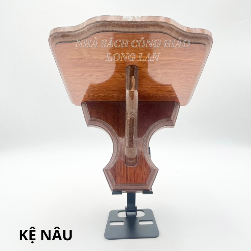 NSCG- BROWN WOODEN ALTRA SHELF - CATHOLIC ALTAR
