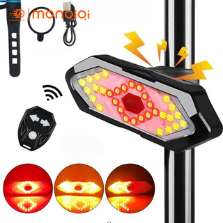 🧡FREESHIP/Rẻ🧡 Đèn hậu Xi Nhan xe đạp không dây pin sạc 5 chế độ sáng