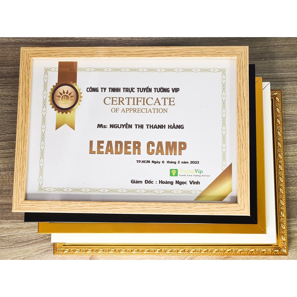 กรอบรูป - กรอบใบรับรอง 21X30cm(A4) /25x35cm(B4)/ 30x42cm(A3) คอมโพสิต, พื้นผิวไมก้าโต๊ะทํางานติดผนัง