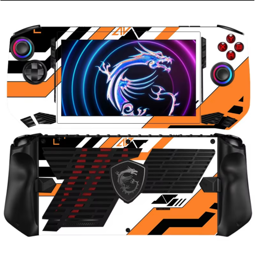 สติ๊กเกอร์ผิว MSI Claw A1M สติ๊กเกอร์ตามสั่งขอ | ฟิล์ม 3M |