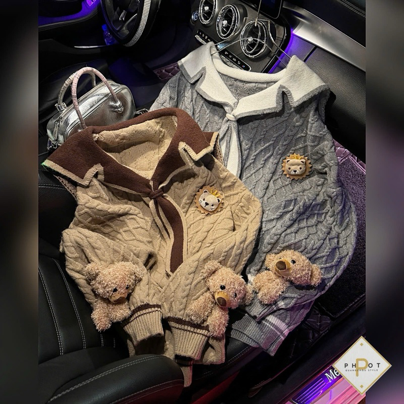 13DE MARZO BEAR SAILOR SWEATSHIRT
