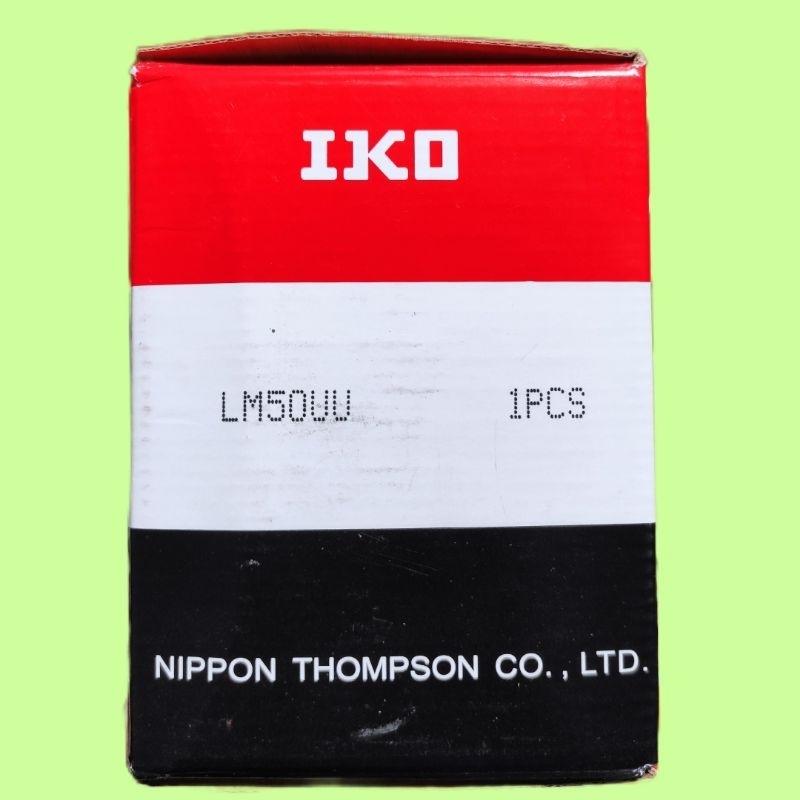 IKO LM13UU LM16UU LM20UU LM25UU LM30UU LM40UU แบริ่งสไลด์เชิงเส้น