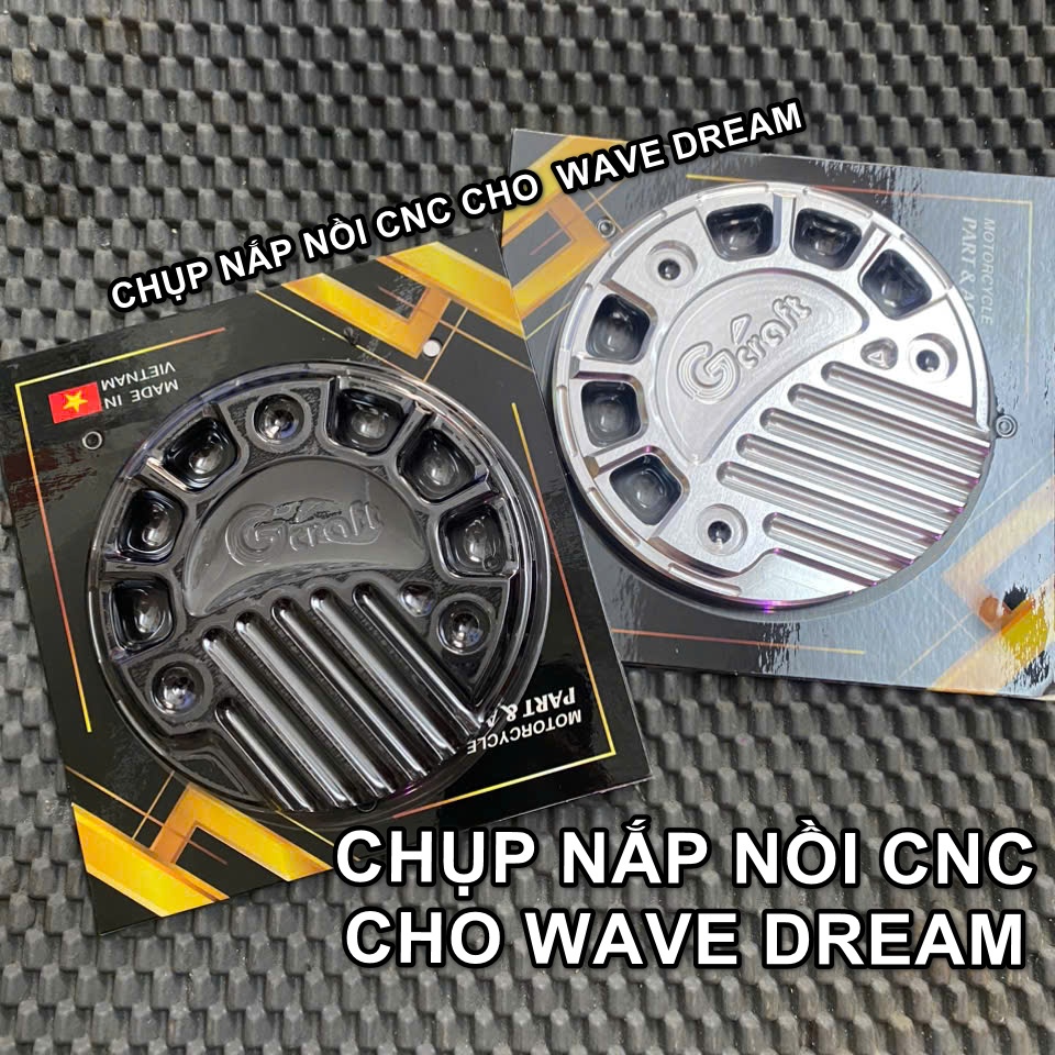 ฝาครอบฝาหม้อ CNC รุ่น Grcaft สําหรับฝันคลื่นพร้อมสกรูสแตนเลส 3 ตัว