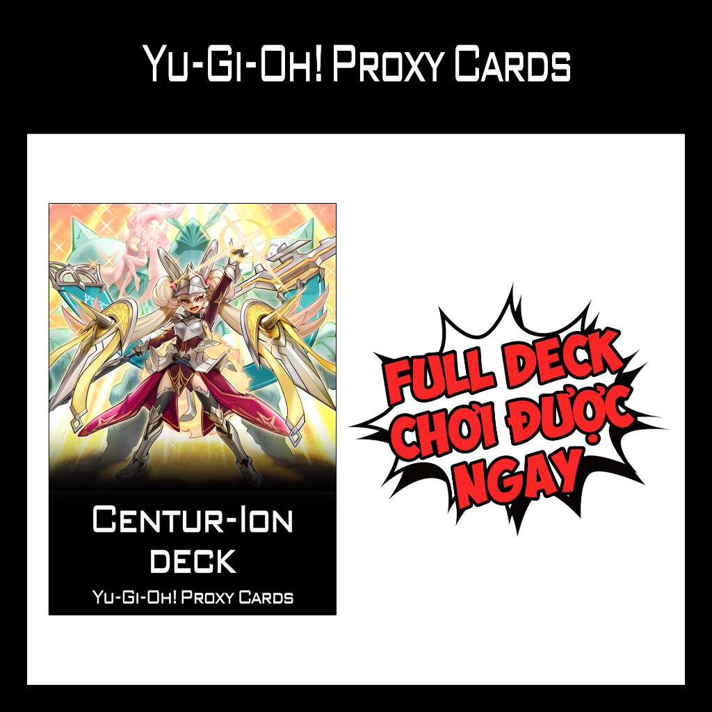 การ์ด Yugioh - สํารับนายร้อย - พิมพ์ 1 ด้าน (60 ใบ)