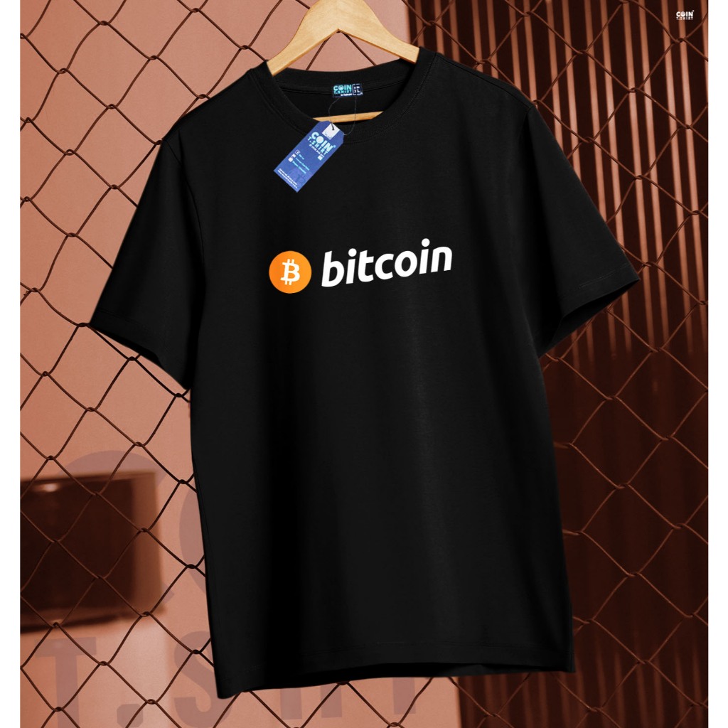 เสื้อยืด Bitcoin ลายนูน 3 มิติ คุณภาพสูง Binance, CoinTshirt, Crypto