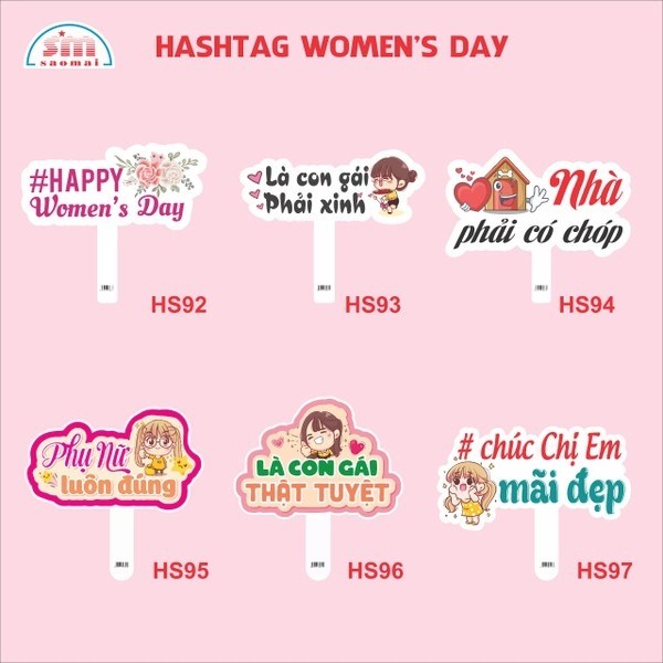 มือถือ Hashtag วันผู้หญิง Hashtag 8 มีนาคม Hashtag 20 ตุลาคม