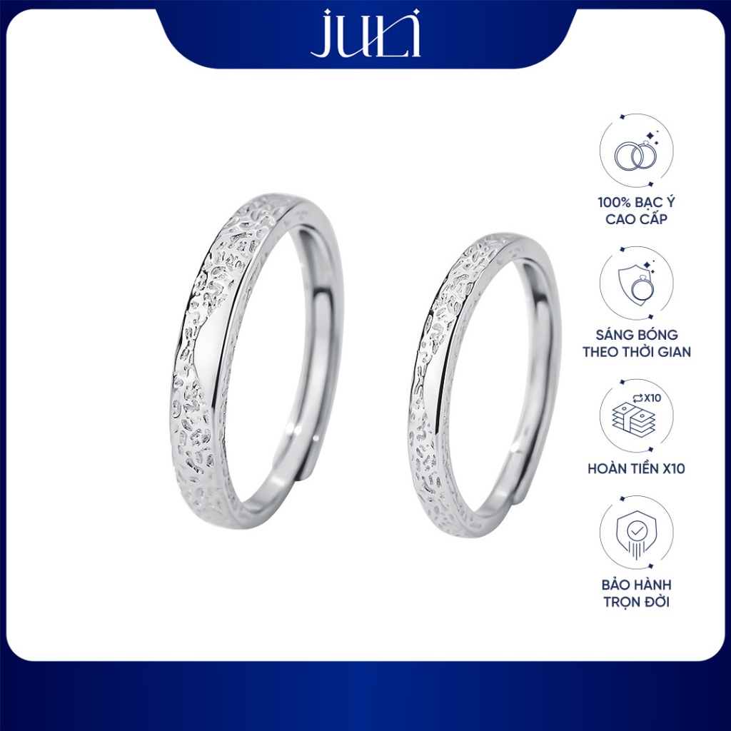 แหวนคู่ของผู้ชายและผู้หญิงขอแต่งงานทําจากเงินอิตาลีคุณภาพสูง100%ออกแบบจากยุโรปหรูหราและระยิบระยับ | 