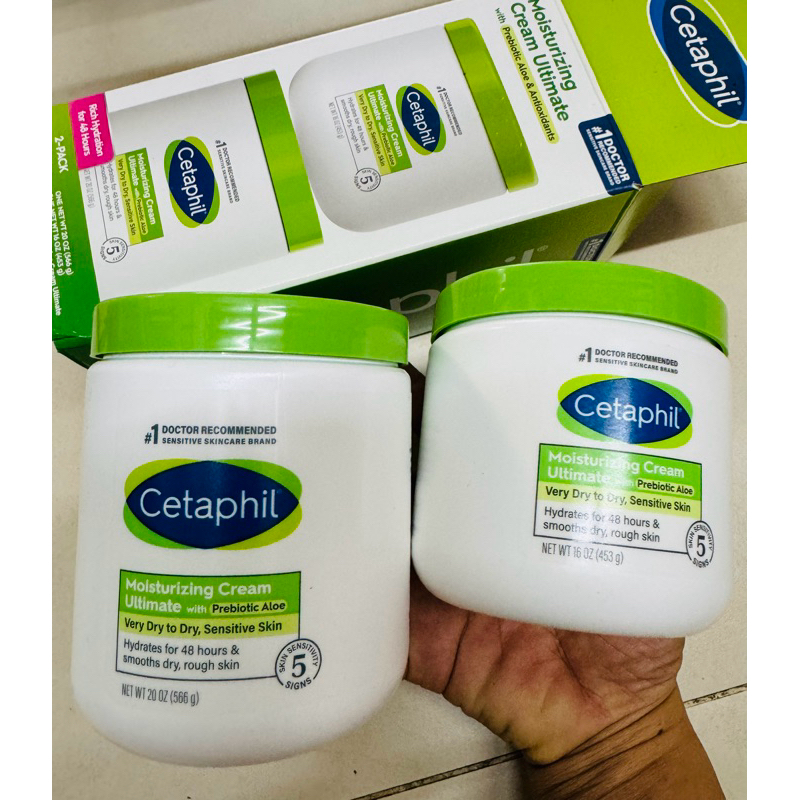 รุ่นใหม่ - Cetaphil Moisturizing Cream body moisturizer 566g แยกชุด