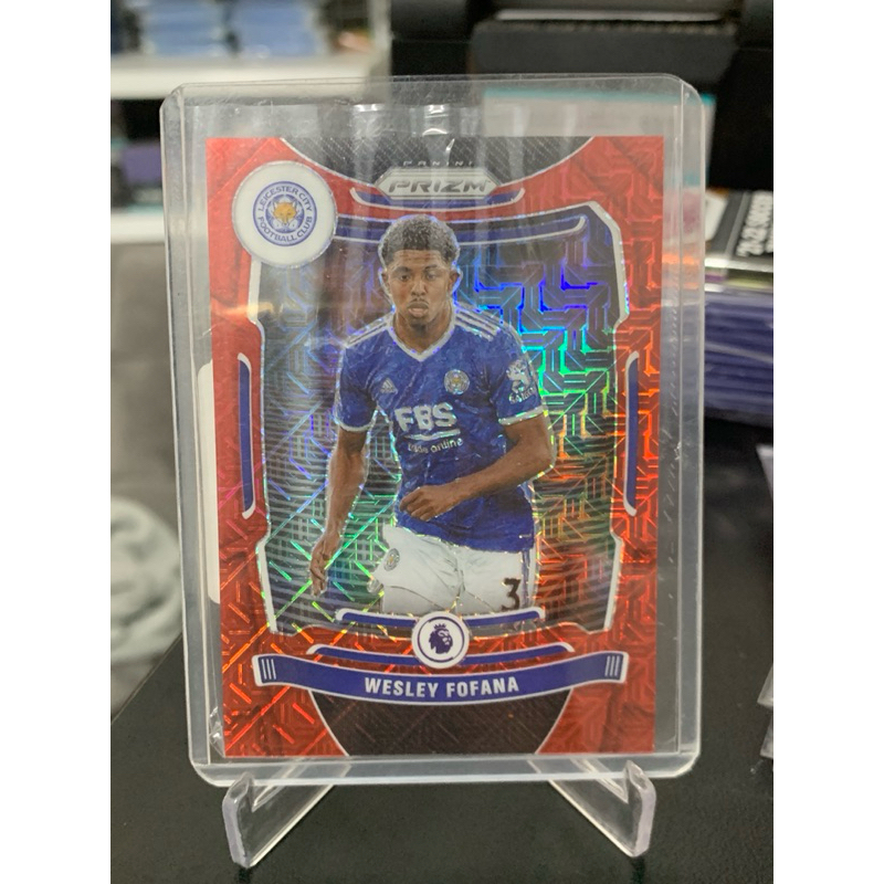 การ์ดฟุตบอล G958 Fofana /159 Leicester City Panini Prizm Epl 2021/22