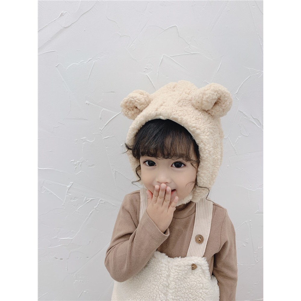 หมวกบีนนี่สําหรับเด็กชายและเด็กหญิง 6 เดือน - 3 ปีหูกระต่ายที่ให้ความอบอุ่นและสวยเป็นพิเศษ - รูปที่ 2