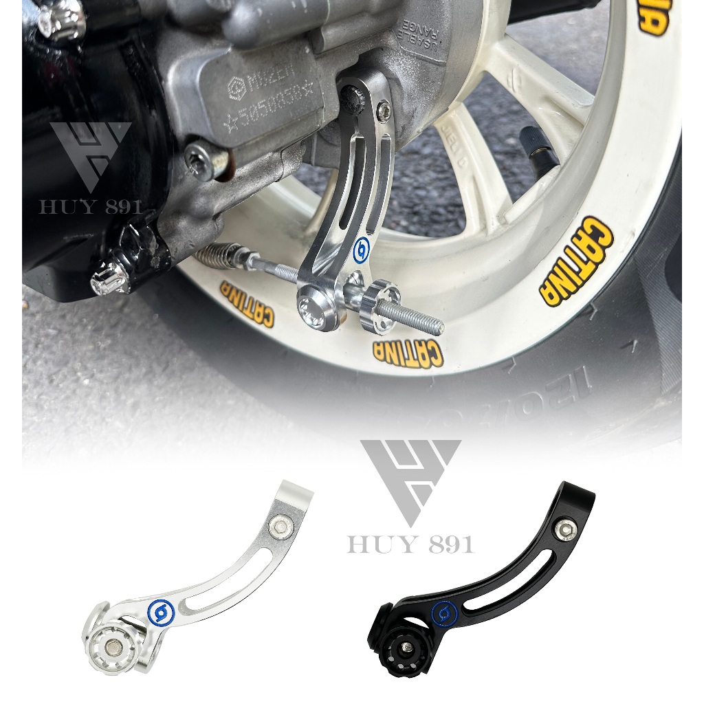 1o1 มือเบรกหลังอลูมิเนียม CNC สําหรับ Vespa Sprint, Primavera