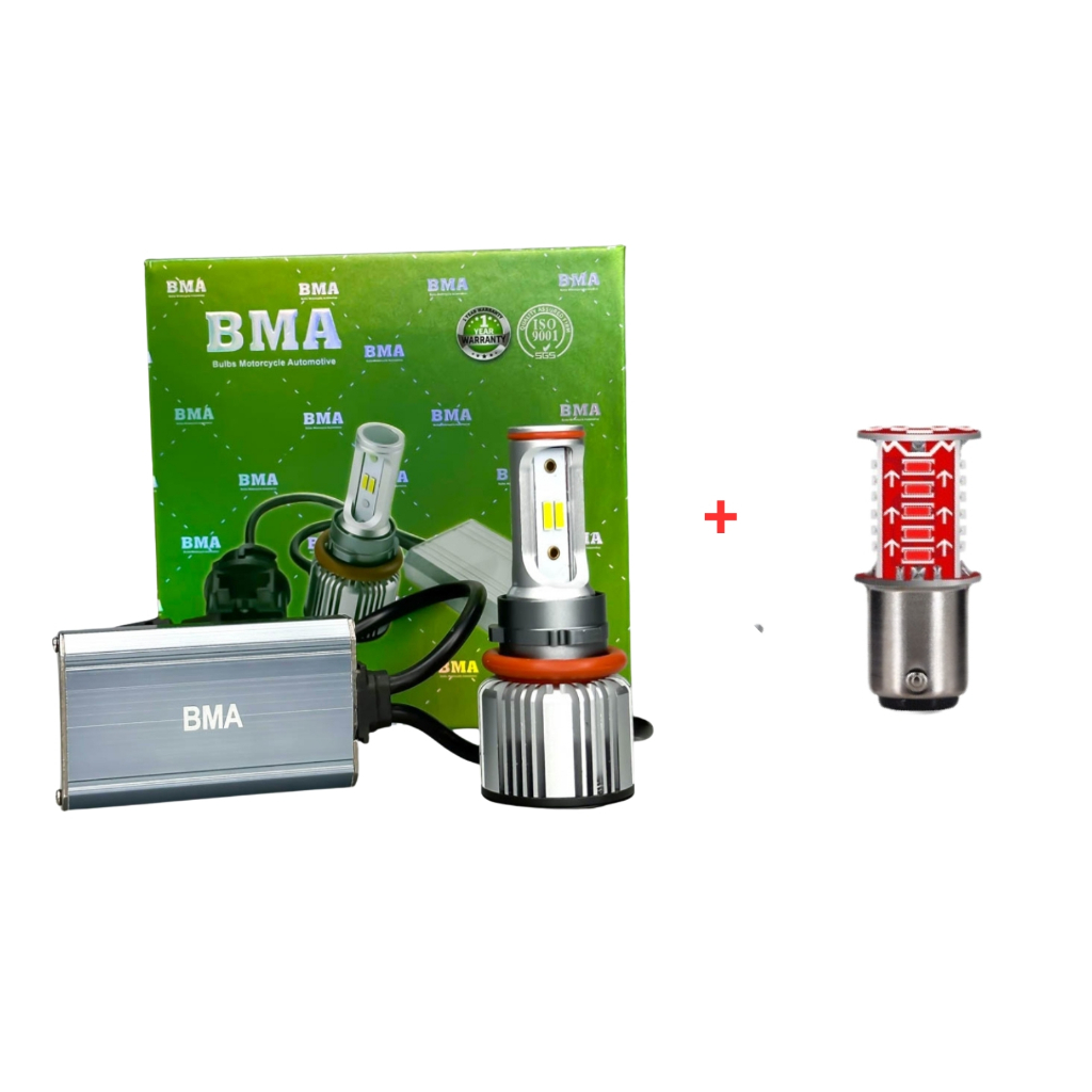 ไฟหน้า LED T20 HS5 BMA, เหมาะกับ Airblade 2011 PCX 2011, LEAD 2011... คอสไวท์ผสมไวท์