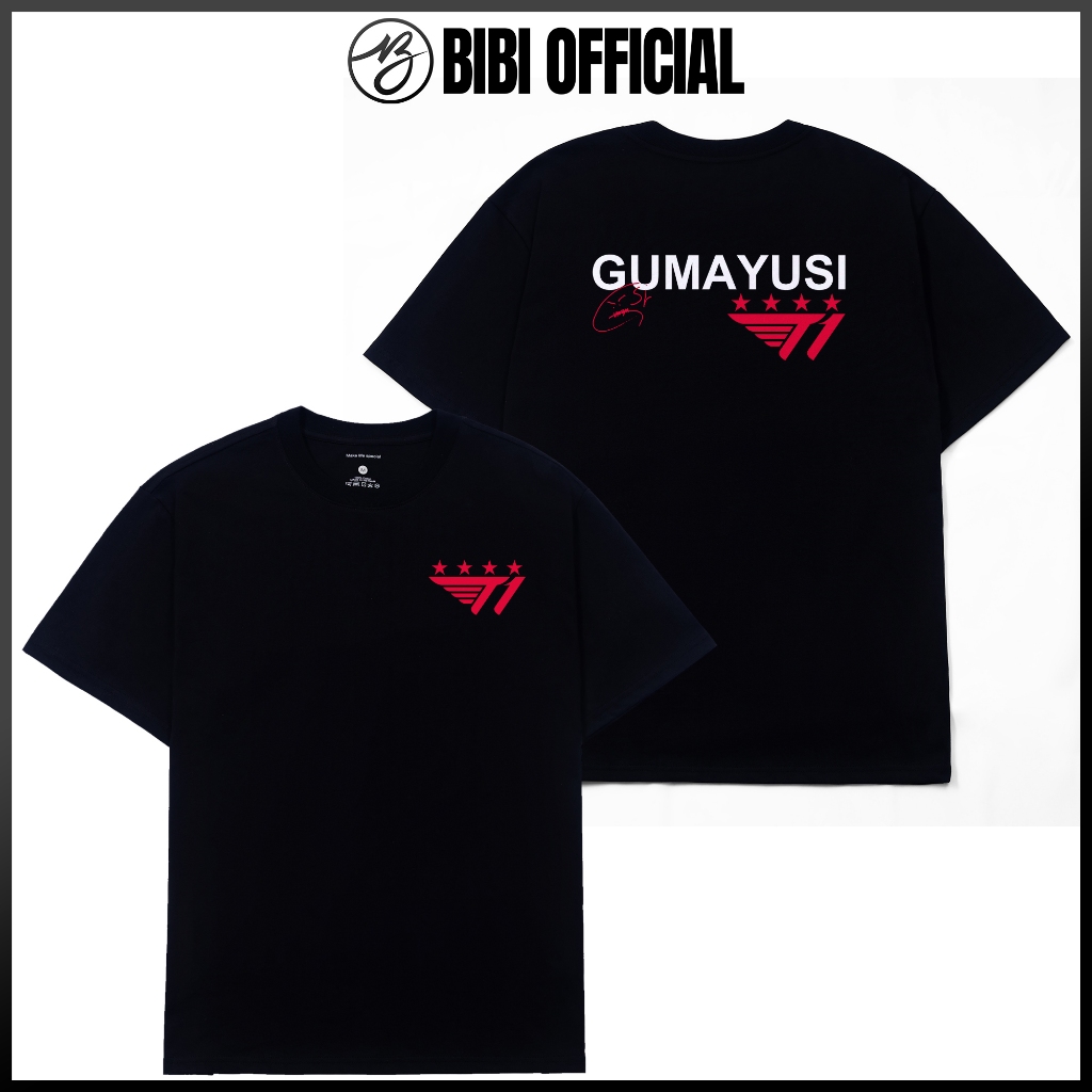 เสื้อยืด Gumayusi T1 World 2024, SKT Custom Name Upon Request, ผ้า 100% Cotton 250gsm, Oversize Form