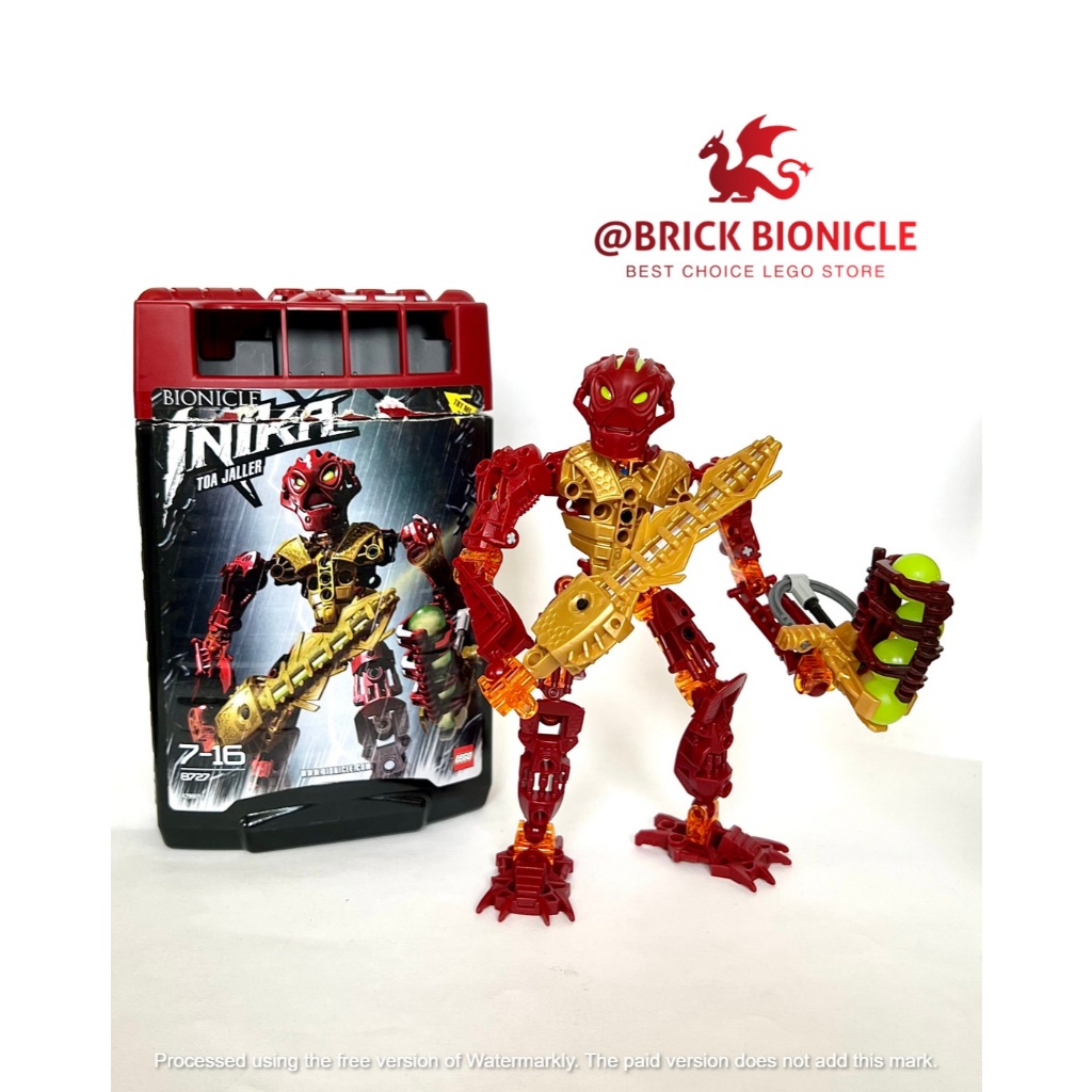 Lego BIONICLE - LEGO BIONICLE INIKA ASSEMBLY TOY - 8727 TAO JALLER INIKA