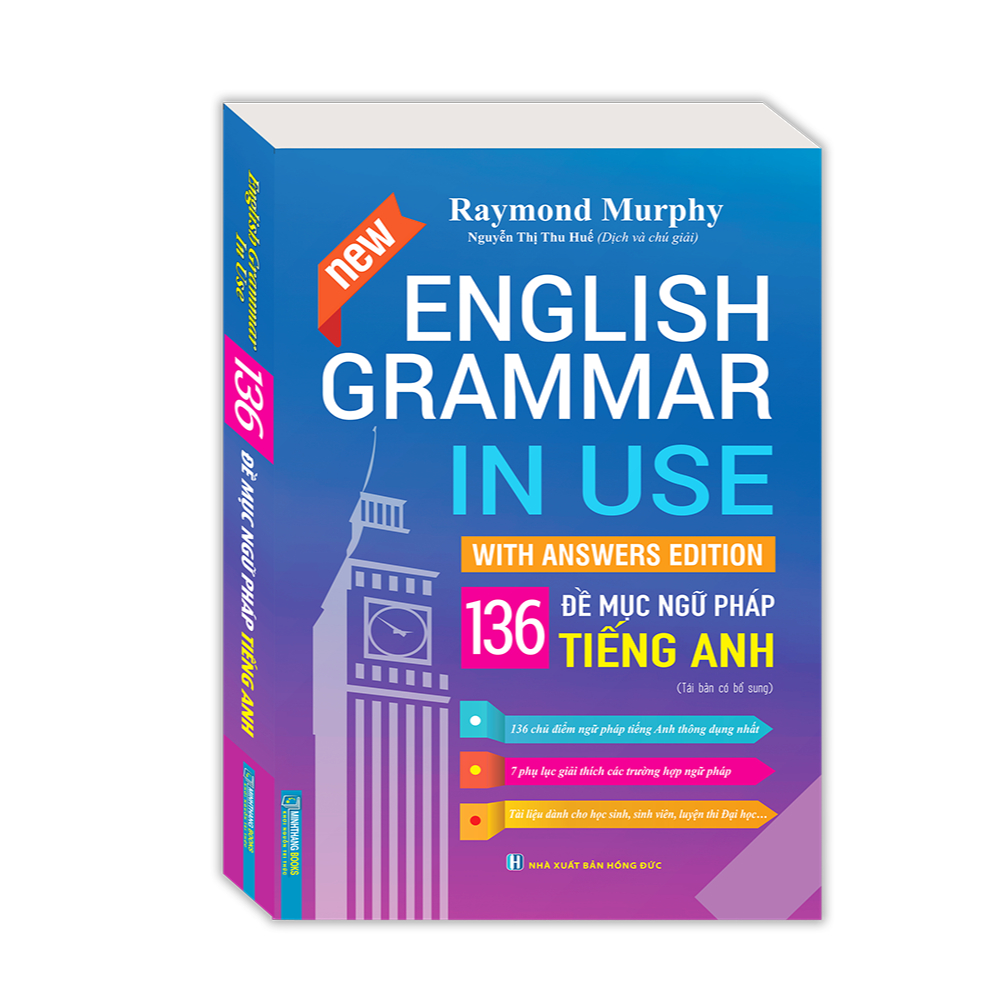 หนังสือ - English Grammar In Use - 136 English Grammar Topics (เวอร์ชั่นสี)