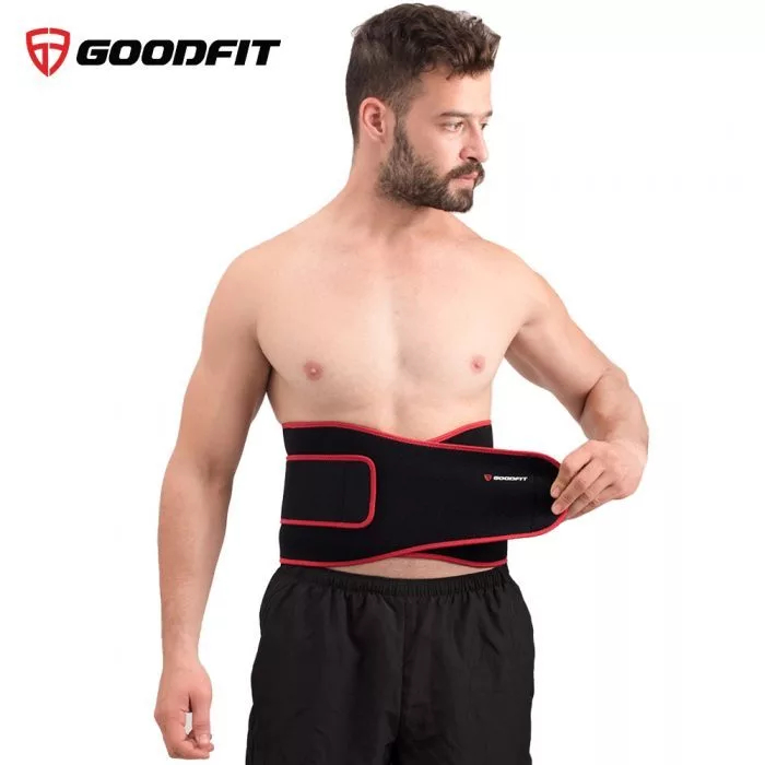 GoodFit GF723WS เข็มขัดยิม ตัวป้องกันกระดูกสันหลัง