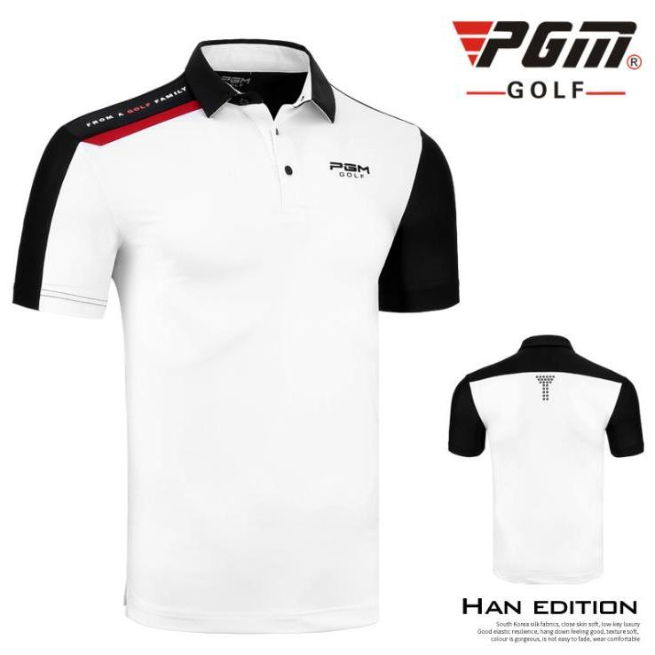 PGM YF180 เสื้อโปโลผู้ชายคอปกเปิดลงคุณภาพสูงสไตล์อินเทรนด์