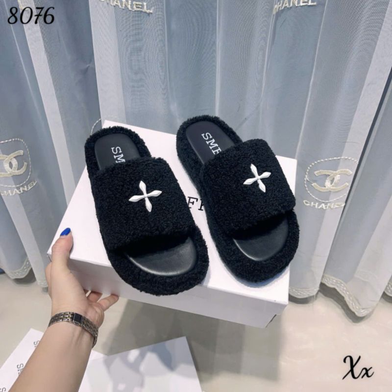 Smfk Fur รองเท้าแตะ 3p Sole นุ่มสบาย Fullbox Premium