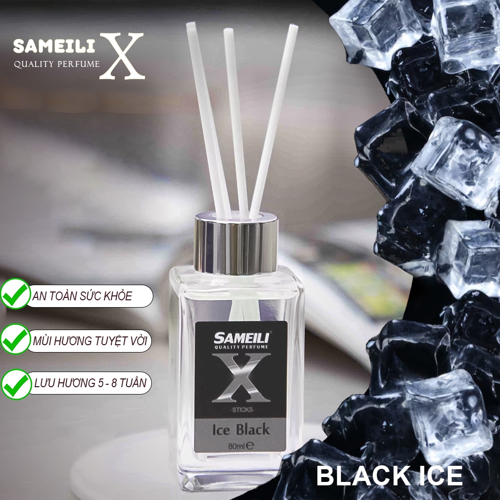 CAR FRAGRANCE WAX & ROOM FURNITURE - กลิ่นแบล็คไอซ์ [FLOOR - MYSTERIOUS - FRESH]
