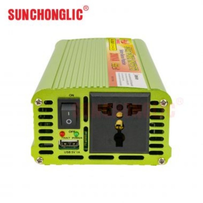 Sunchonglic Power Adapter 2000W 12V ถึง 220V - FA - 2000AF